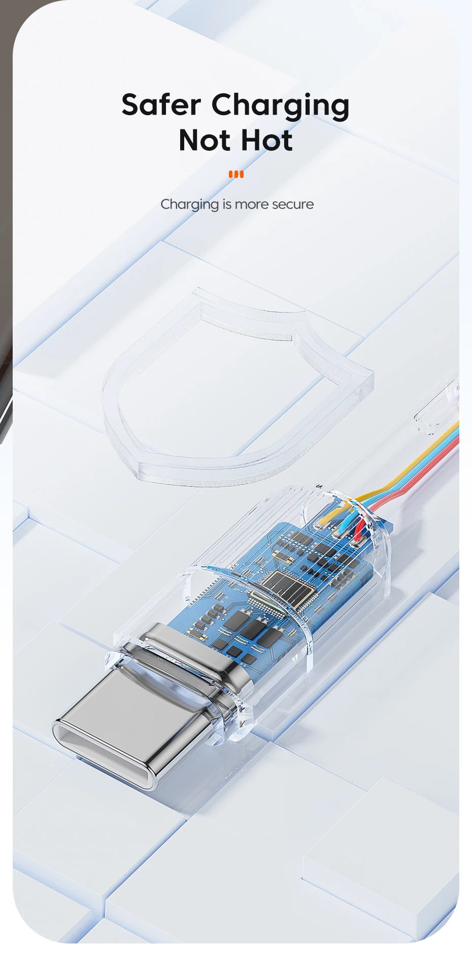 Essager 100W USB Type C To USB C Fast Charging