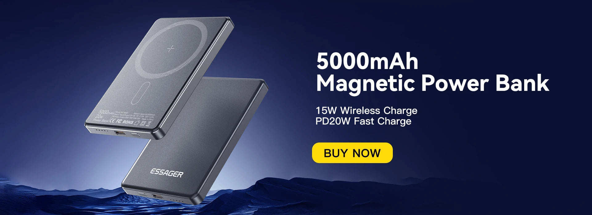 Essager 100W USB Type C To USB C Fast Charging